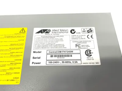 USED ALLIED TELESYN 24-PORT DUAL SPEED NETWORK HUB