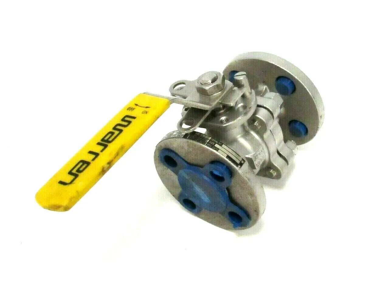 NEW WARREN 6156 FLANGED BALL VALVE 1/2"