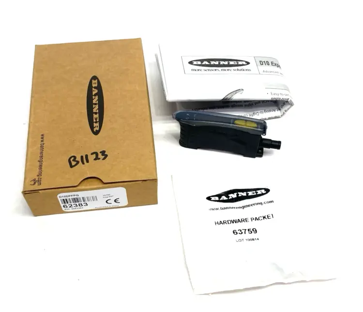 New | in-Stock Banner Engineering High-Performance Fiber Optic Sensing Module, Red Beam, 62383 Photoelectric Sensors Michigan US | Maverick Industrial Sales #1414327