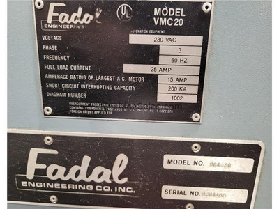 USED 1992 FADAL VMC-20