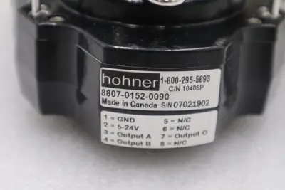HOHNER AUTOMATION 8807-0152-0090 / 880701520090 STOCK H264A