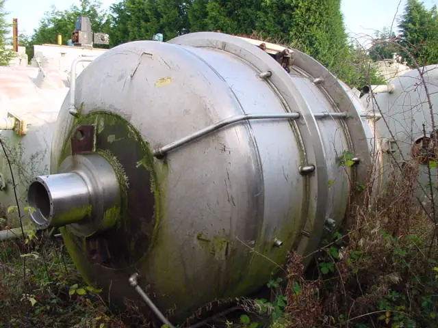 1660L S/S Kolbe Vacuum Jktd Ball Mill