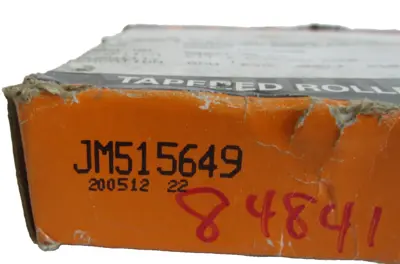 NEW TIMKEN JM515649 BEARING 84841-02-C5