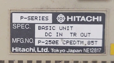 USED Hitachi P250E CPEDT 85T