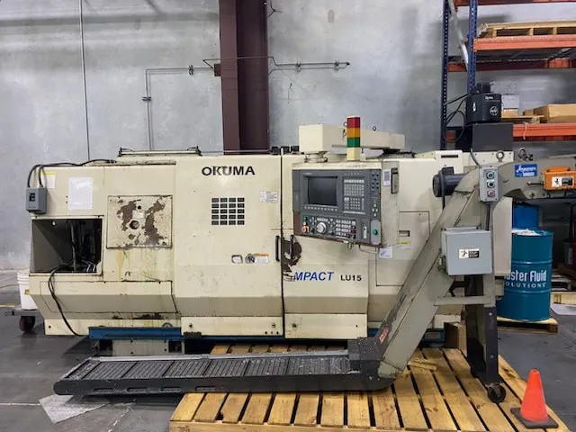 Used 2002 OKUMA LU-15 CNC Lathes Texas US | Revelation Machinery #402256