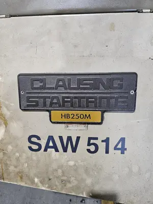 USED CLAUSING STARTRITE HB250M