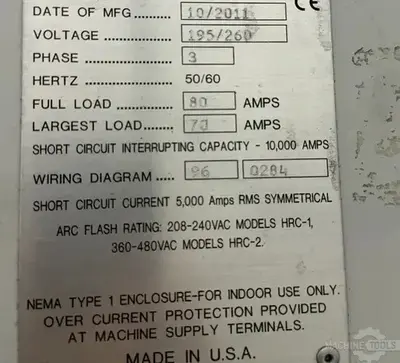 Used 2011 HAAS VF-2SS Vertical Machining Centers Arizona US | KD Machinery #1371217