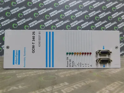 Atlas Copco QCM-T 340 25 Servo Control Module 4240 0337 81 F/W 3.18 S/W 3.1 Used