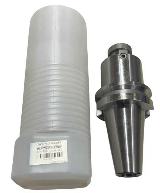 RapidHold BT50 x FMA1 Shell Mill Holder 1/2" x 4" G6.3 Balanced