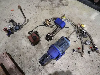 Alfa-Laval P-626 lube oil purifier, 316SS.