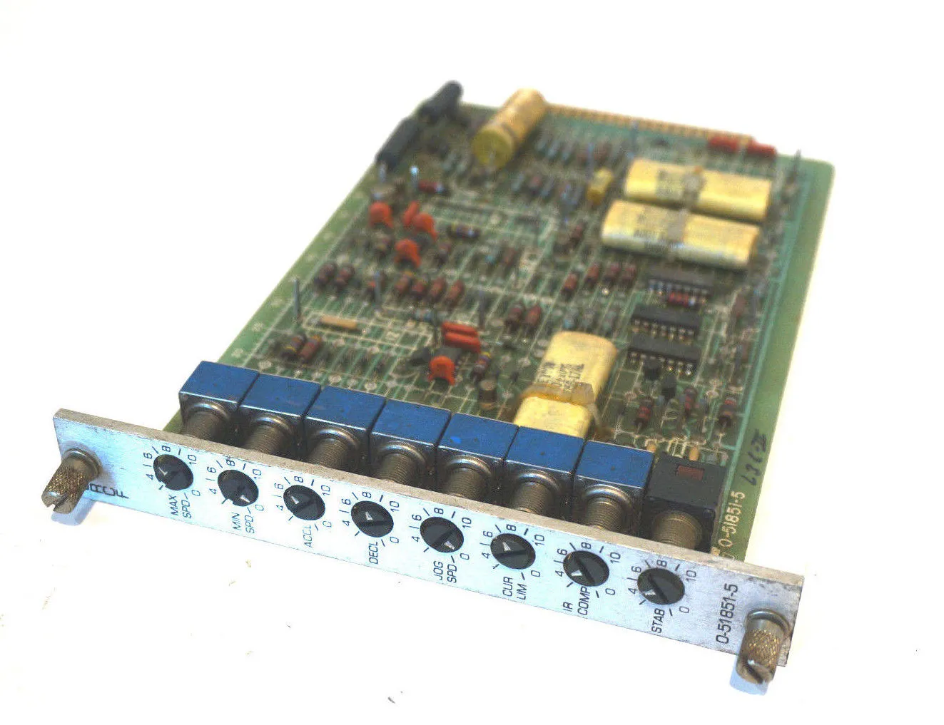 USED RELIANCE ELECTRIC 0-51851-5 PC BOARD 0518515