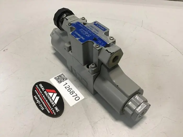 Used TOKIMEC DG4V-3-33C-M-AP7-H-7-52 Valves/Fittings Michigan US | Ideal Machinery #593493