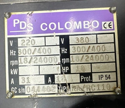USED Precision Drive Systems RA/RC 110