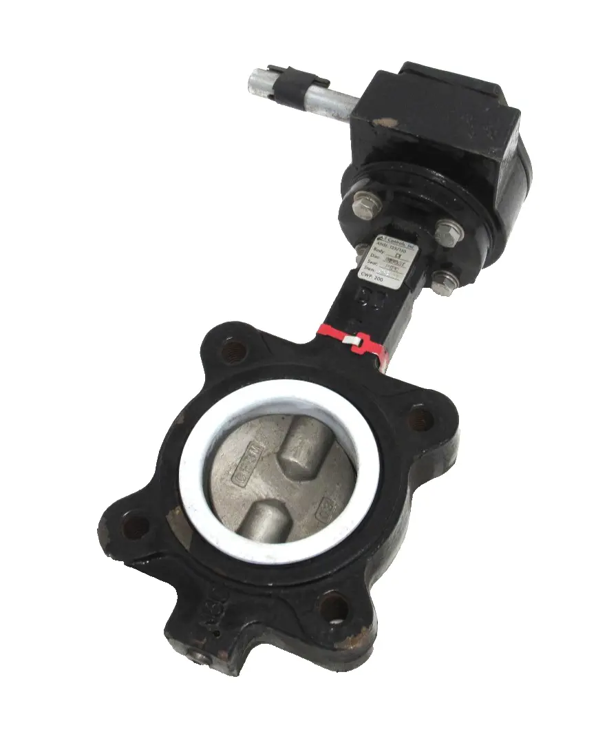 NEW A-T CONTROLS 125/150 BUTTERFLY VALVE 3"
