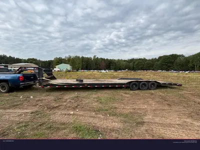 Used 2021 LAMAR H8024037 Flatbed Trailers Wisconsin US | Proxy Equipment #1378453