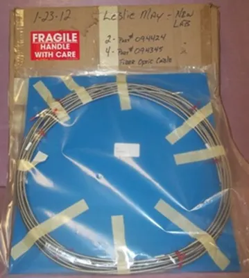 QTY. 2. THERMO ELECTRON FIBER OPTIC CABLE PT. NO. ...