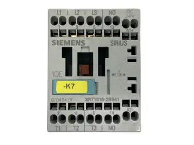 Used Siemens SIRIUS Contactor 3-Pole 24VDC 4kW 400V 9A PLC Contactors Michigan US | Maverick Industrial Sales #1401995