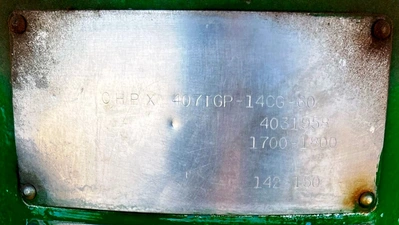 Alfa-Laval CHPX 407 TGP-14CG-60 separator skid, 316SS.