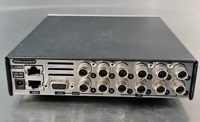 VIDEOSWITCH VI-P14 QUAD VIDEO PROCESSOR & SCREEN SPLITTER VIQ. Loc3B-12