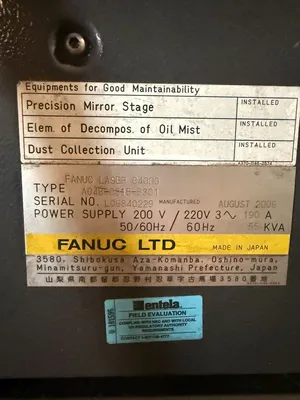 USED 2006 AMADA FO-3015NT