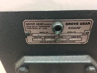 Grove Gear Flexaline Model TM0226-1A