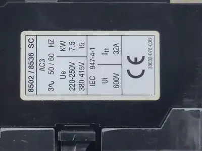 USED SQUARE D 8536SCO3V02S