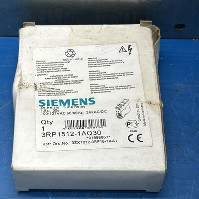 NEW Siemens 3RP1512-1AQ30