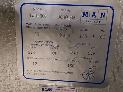 USED MAN SYSTEMS TWD-301