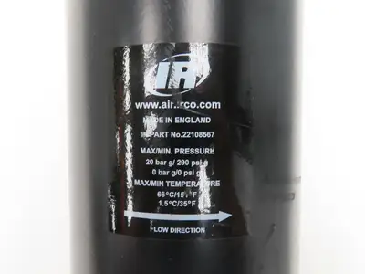 Ingersoll 22108567 Air Compressor High Flow Water Separator 2-1/2" NPT 290 PSI