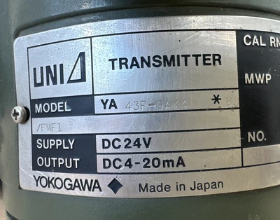 New | in-Stock Yokogawa YA53F-SAK4/FMF1 B Test Equipment - Other Indiana US | J&J Industrial Supply #1244272