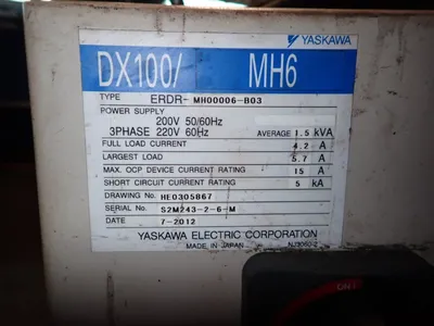 Used YASKAWA MOTOMAN MH6 Robots Ohio US | HGR 24 #916368