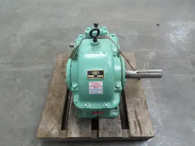 D. O. James Gear MFG. Size 105 HD 25:1 Gear Reducer 5 Hp. Helical Gearbox
