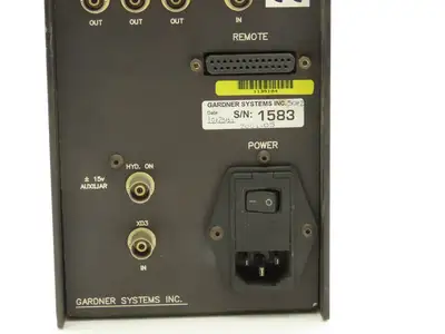 Gardner Systems GS 2001-05 GS 2000 Servo Controller