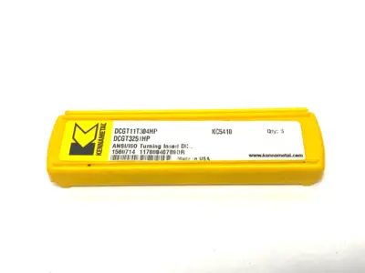NEW KENNAMETAL SCREW-ON DCGT-HP TURNING INSERT DCGT11T304HP