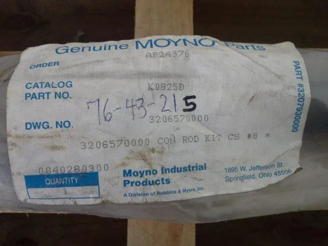 Used Moyno _UNKNOWN_ Pump Parts Minnesota US | Peak Machinery, Inc. #287938