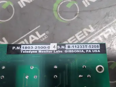 Teledyne Monitor Labs 1803-2500-04 Multi-I/O Control Board 5208 Used