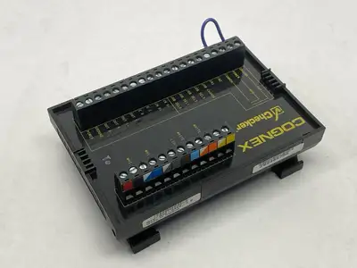 USED COGNEX CHECKER PLC MODULE DIN RAIL MOUNT