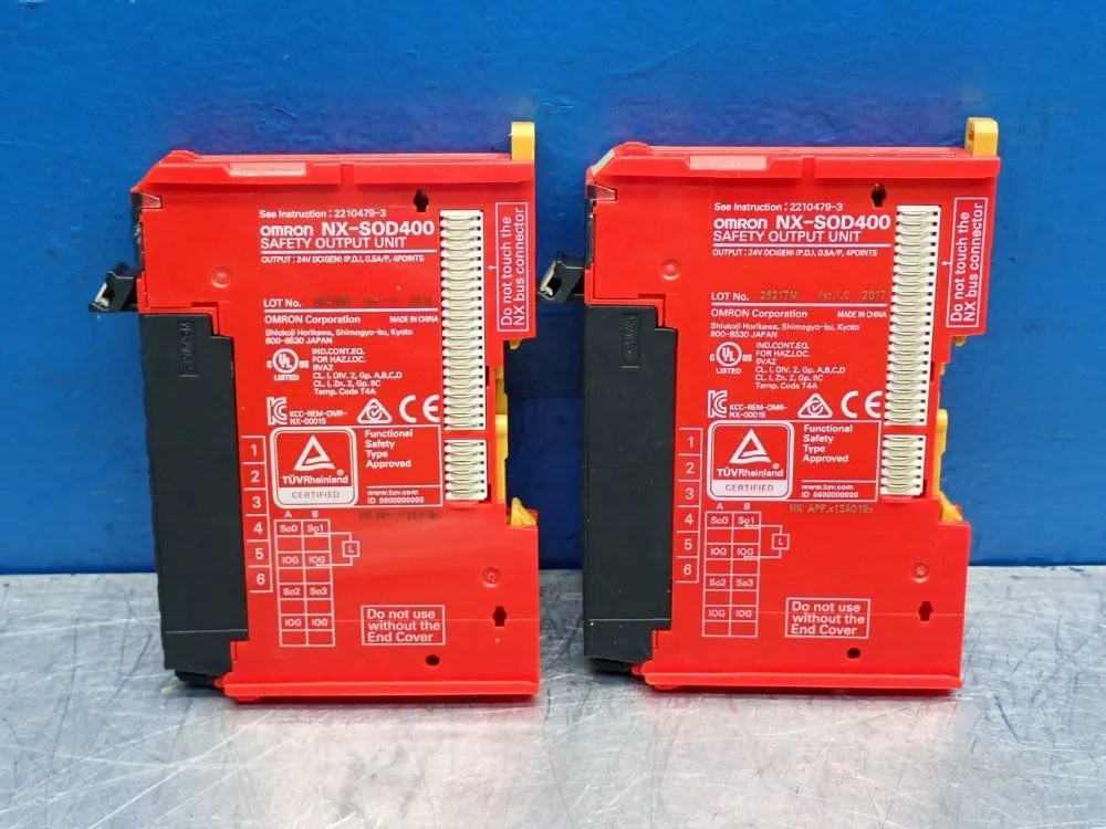 Used OMRON NXSOD400 Electrical Controls | HGR 24 #747910