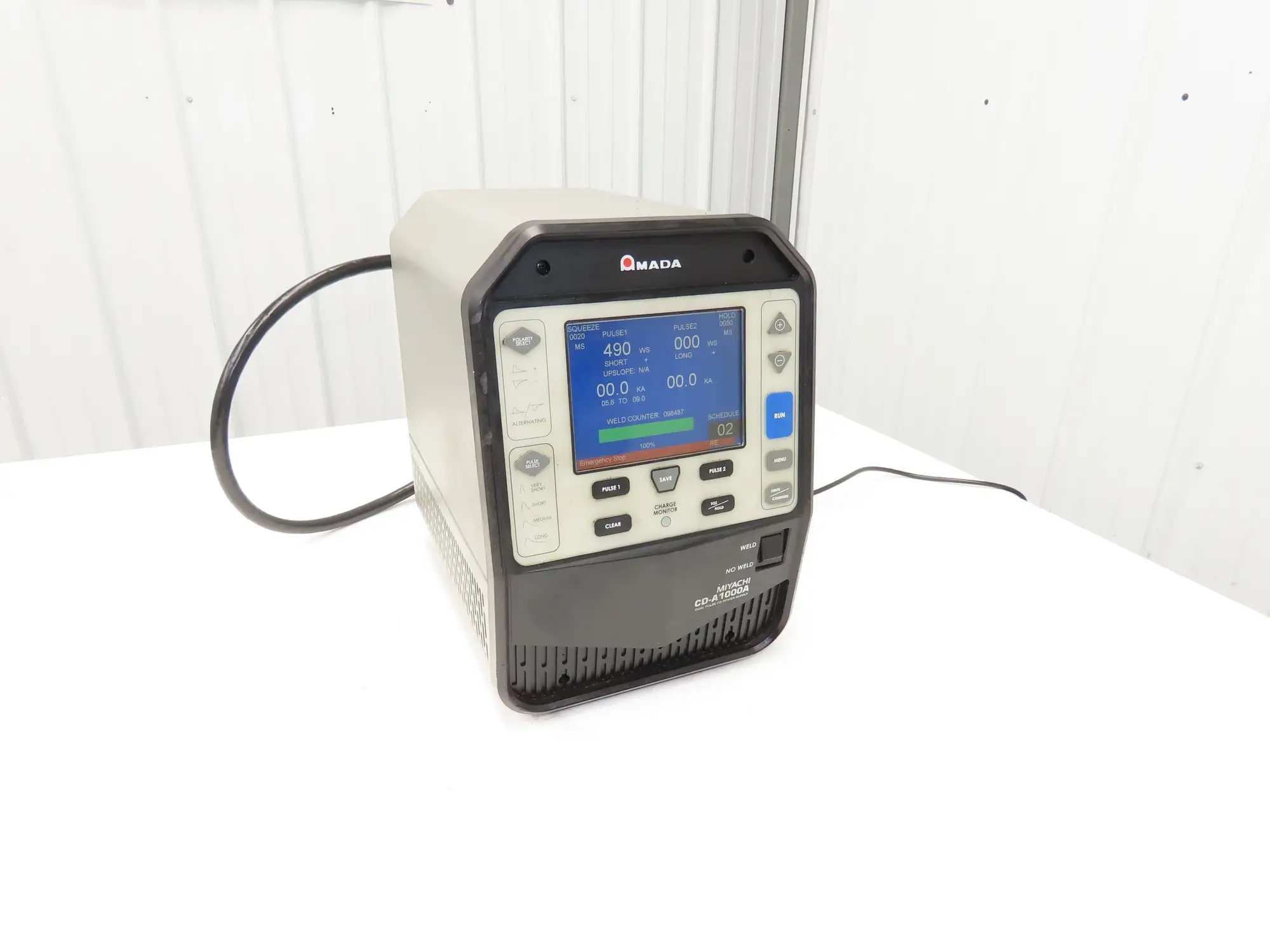 Amada CD-A1000A Advanced Capacitive Discharge Welder Spot Dual Pulse