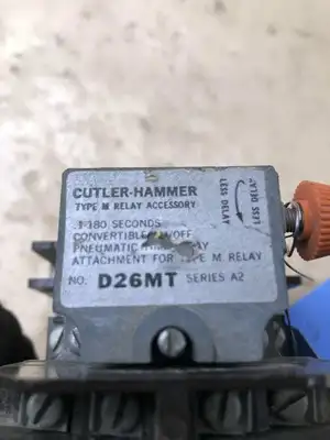 Cutler-Hammer Type M Control Relay 10A 600VAC