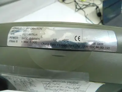 Used OHAUS CD11 Scales Texas US | Aucto #1454435