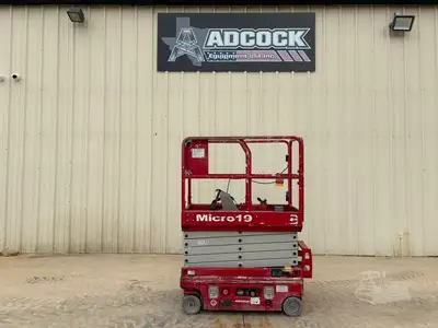 Used 2018 MEC MICRO 19 Scissor Lifters Texas US | Adcock Equipment USA #1519583