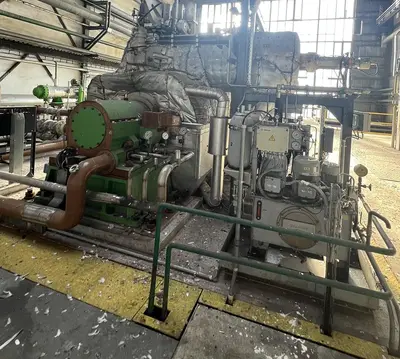 USED ŠKODA STEAM TURBINE