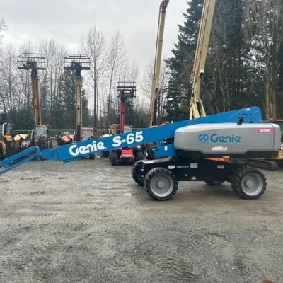 Used 2016 GENIE S65 Aerial Work Platforms British Columbia CA | Leavitt Machinery #1438753