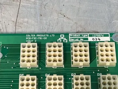 Used COLTER PRODUCTS PCBFSC78100 Printed Circuit Boards (PCB) Ohio US | HGR 24 #1358000