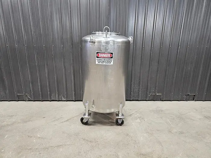 Used 150 Gallon Tank (Vessel), 316 Stainless Steel