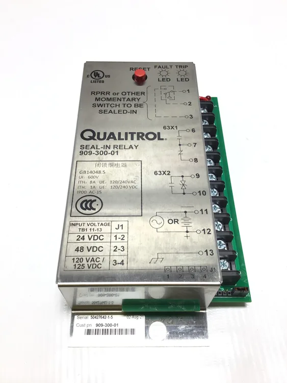 Used QUALITROL _UNKNOWN_ Relays & Switches Pennsylvania US | Moses B Glick #1010408
