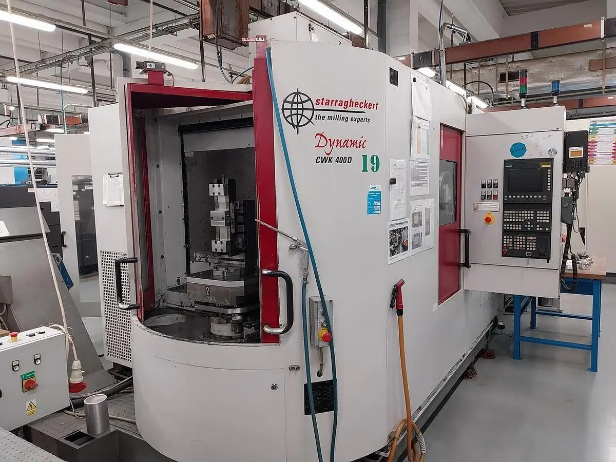 Used 2002 HECKERT CWK 400D DYNAMIC Horizontal Machining Centers CZ | Amaron s.r.o. #1060959