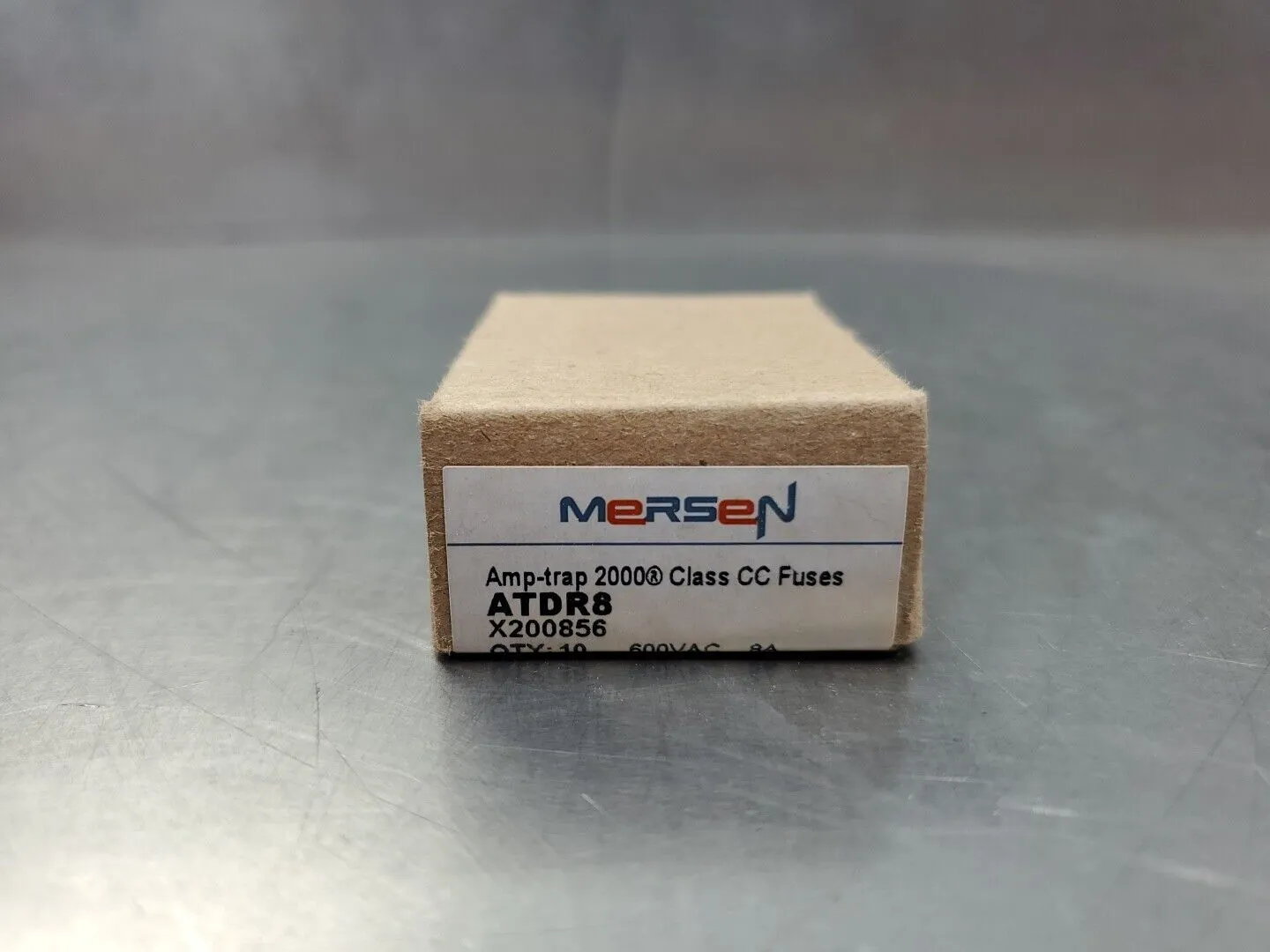 Mersen ATDR8 8A 600Vac Time Delay Fuse. 4E-36