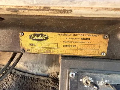 Used 1985 PETERBILT 359 Miscellaneous Trucks/Trailers Utah US | CSS Equipment Sales #1347553